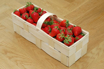 Tölle Handelskontor Holzspankörbchen Erdbeeren