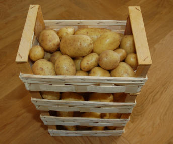 Tölle Handelskontor Holzstapelkisten Kartoffeln